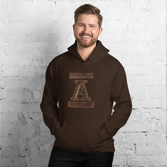 Custom Initial Hoodie - Your Go-To for Unique Comfort