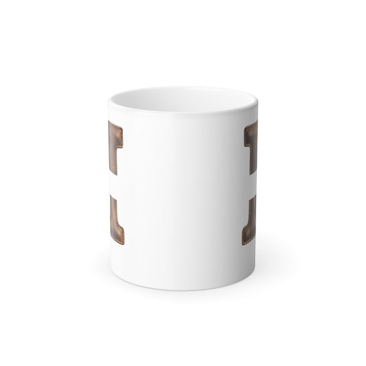 Customized monogram Color Morphing Mug, 11oz