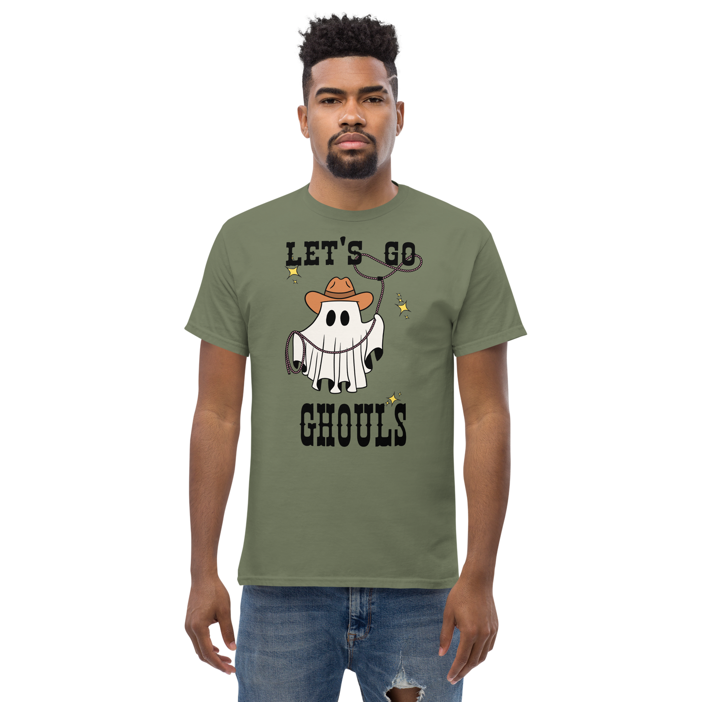 Elegance with a Haunting Twist | Halloween men's T-Shirts Collection| Men's classic tee