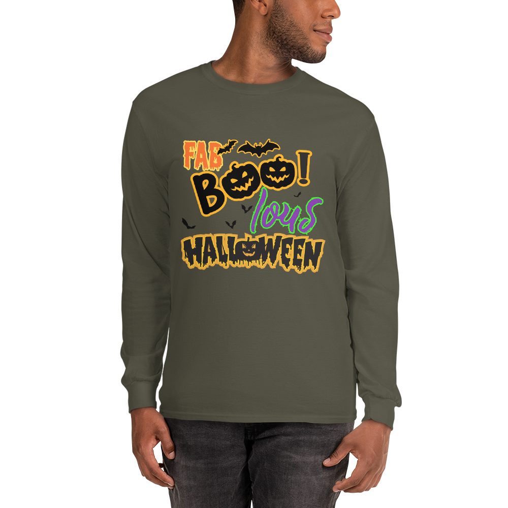 Men’s Long Sleeve Shirt | Style Meets the Supernatural | The Ultimate faboolous Halloween Tee