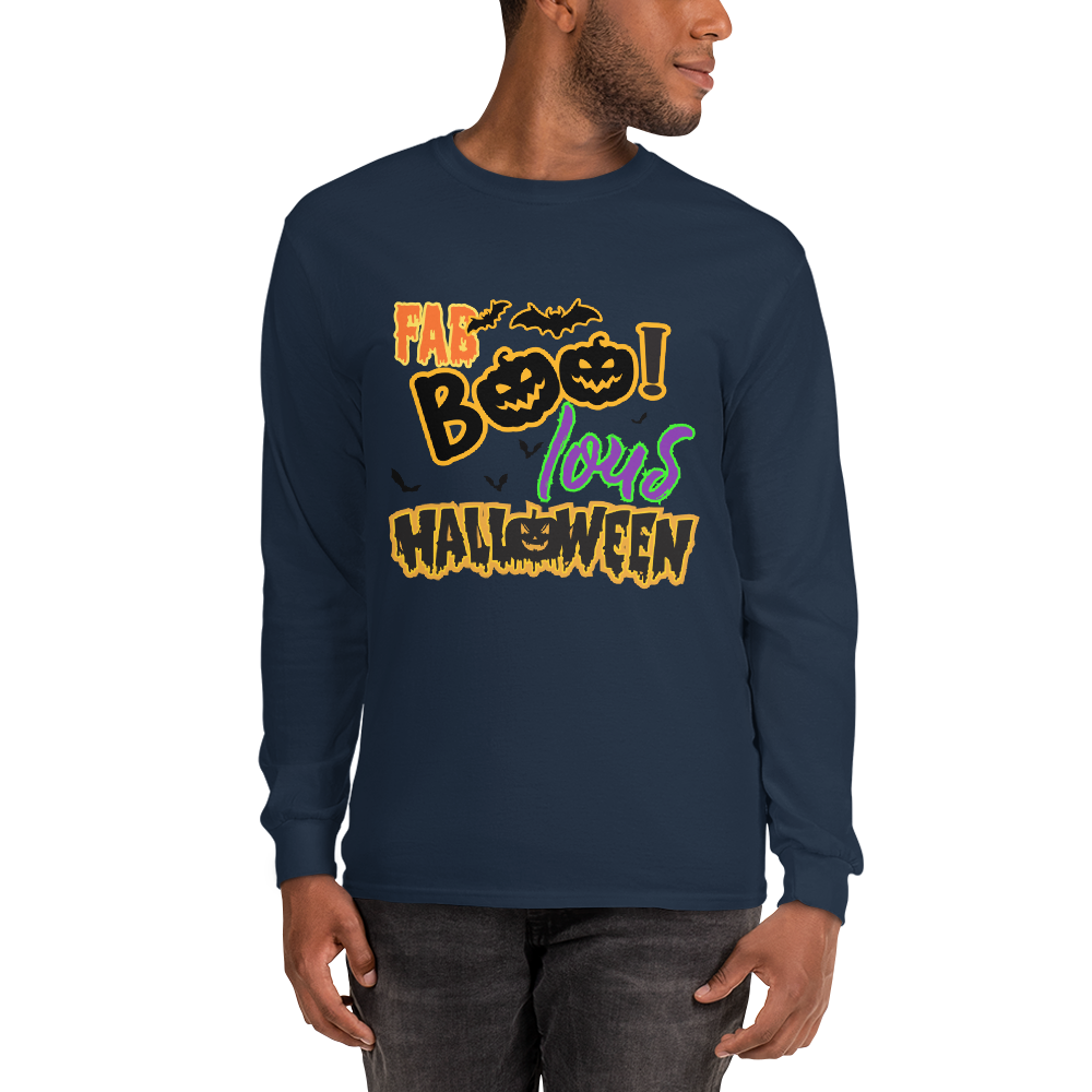 Men’s Long Sleeve Shirt | Style Meets the Supernatural | The Ultimate faboolous Halloween Tee