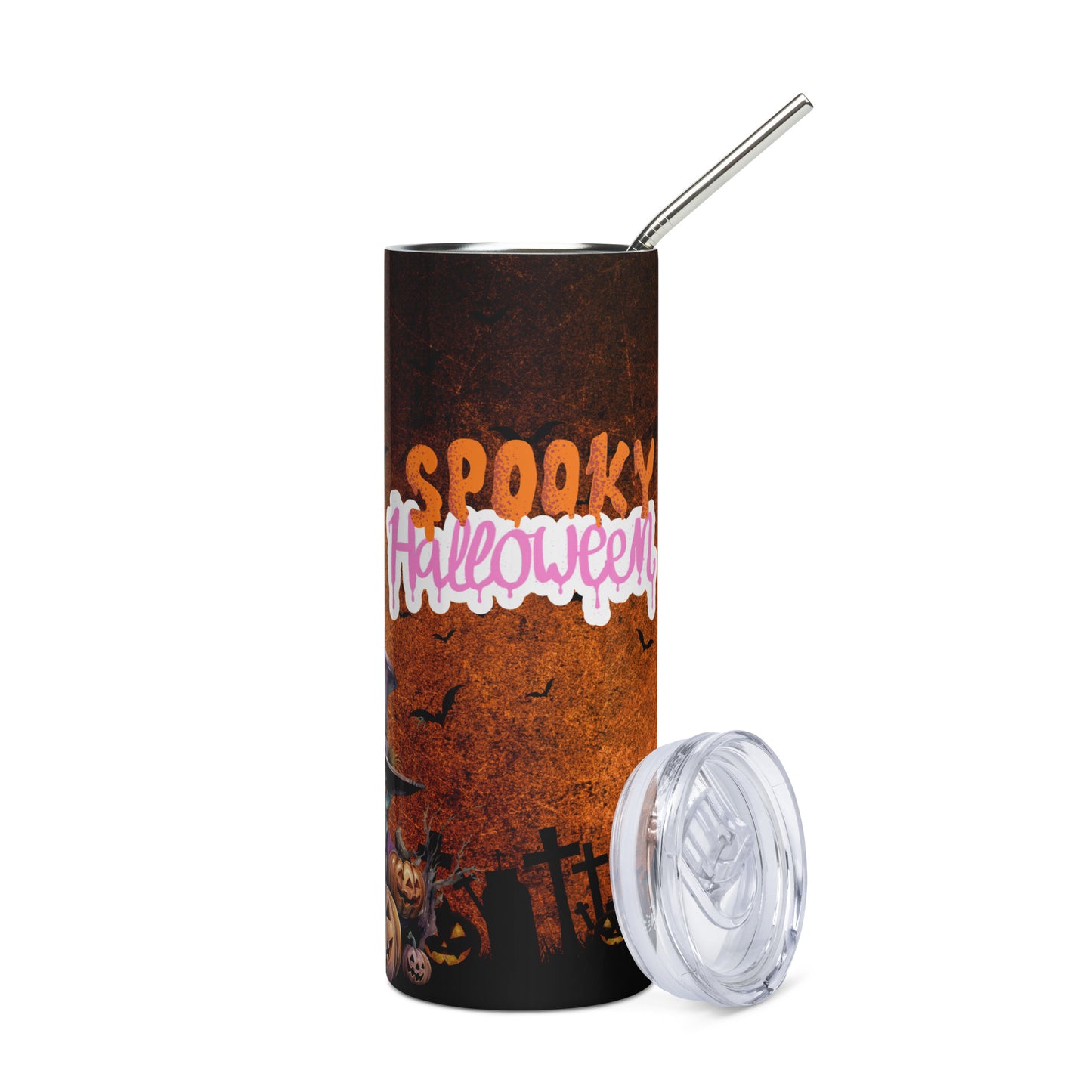 Stainless steel tumbler | Halloween tumbler gift | 20 oz (600 ml)