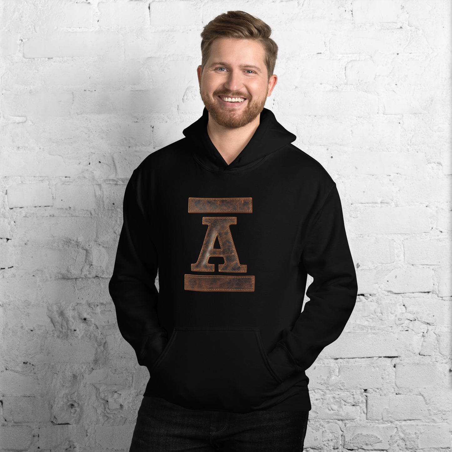 Custom Initial Hoodie - Your Go-To for Unique Comfort