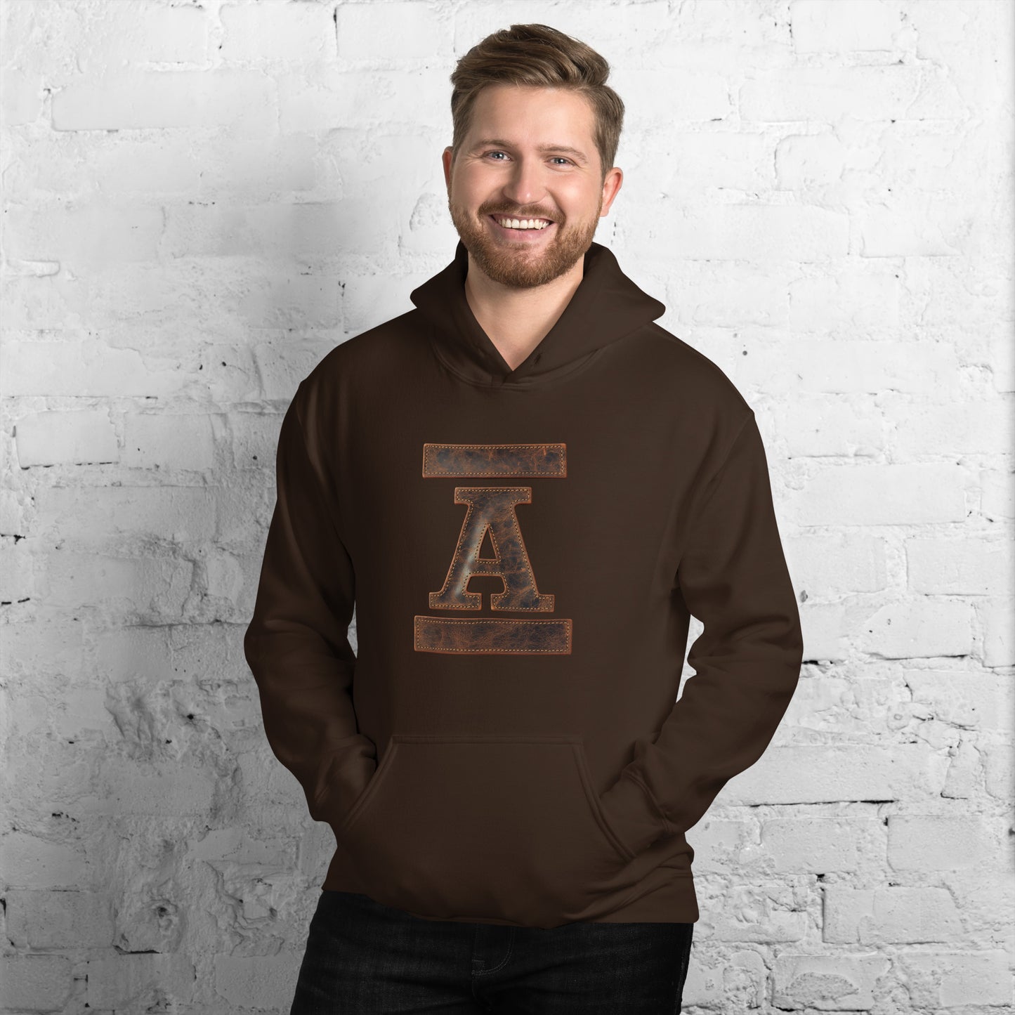 Custom Initial Hoodie - Your Go-To for Unique Comfort