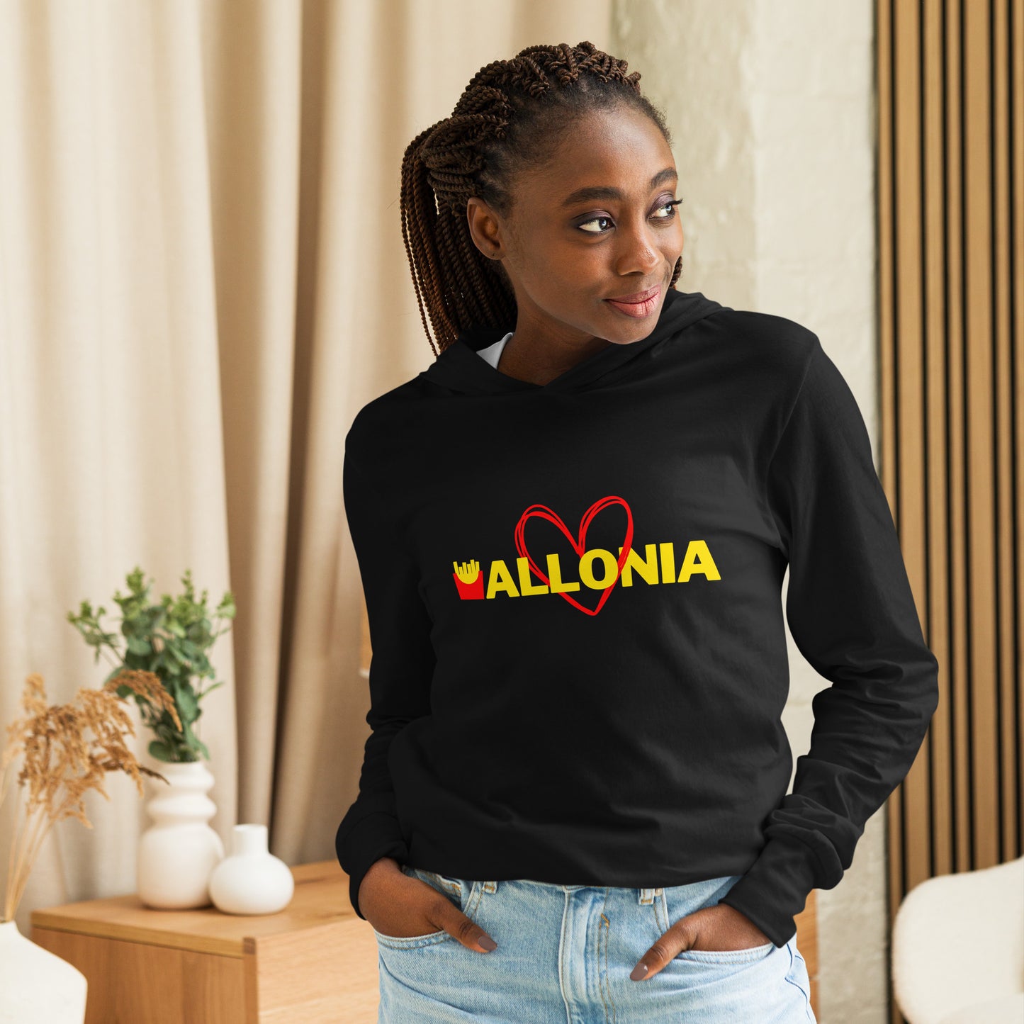 Hooded long-sleeve tee wallonia | Year-Round Style Essentials