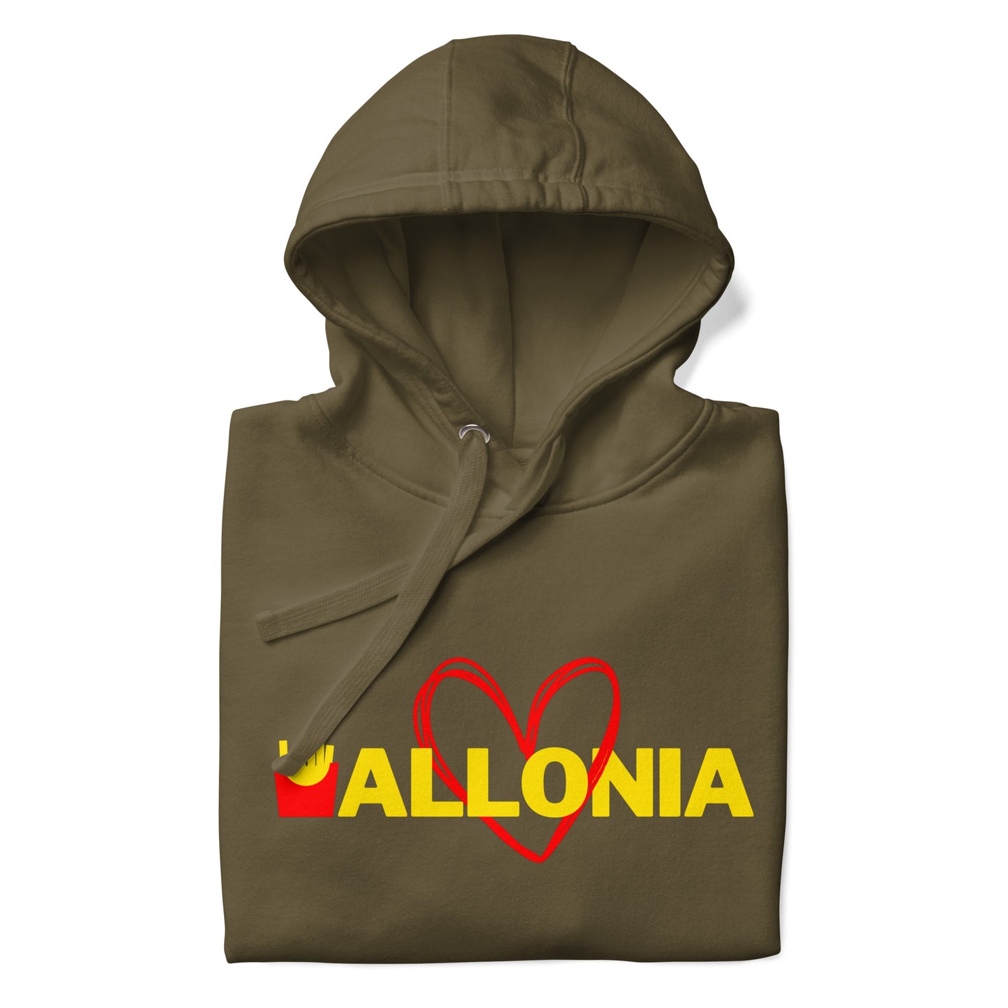 Wallonia Unisex sweatshirt| Warmth and Fashion Meet in This Hoodie