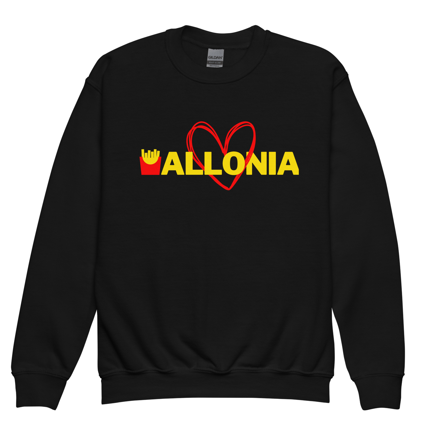 Wallonia Youth crewneck sweatshirt | Stylish Comfort for Little Explorers