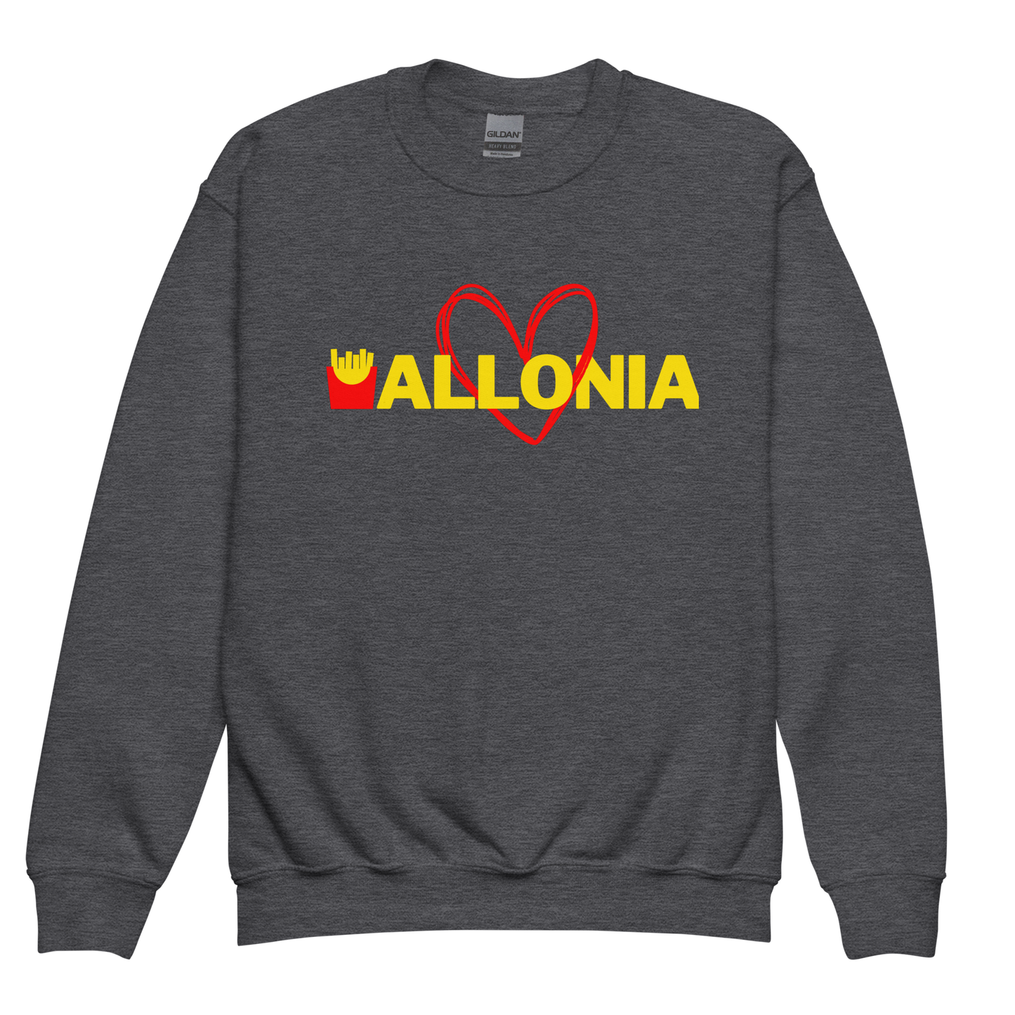 Wallonia Youth crewneck sweatshirt | Stylish Comfort for Little Explorers