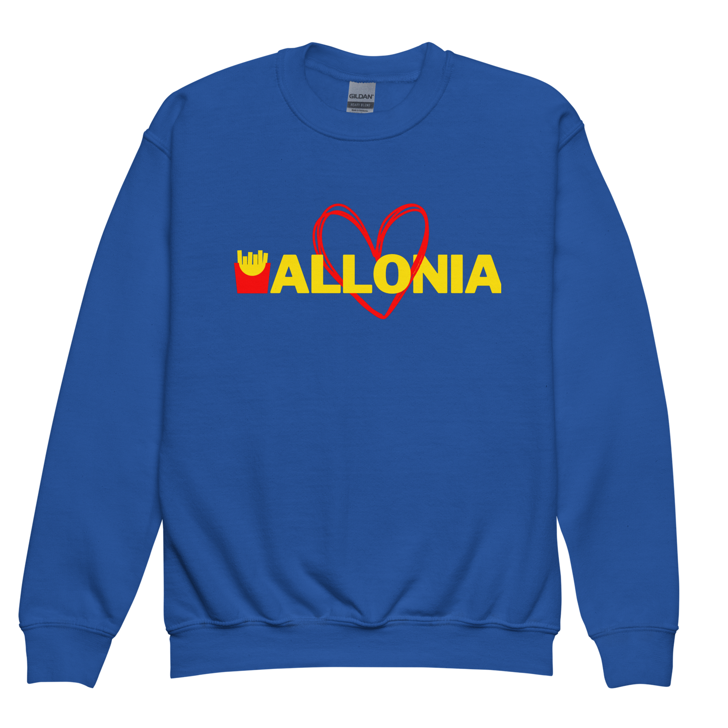 Wallonia Youth crewneck sweatshirt | Stylish Comfort for Little Explorers